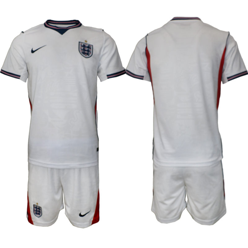 Youth England blank 2026 World Cup soccer jersey debf76bf
